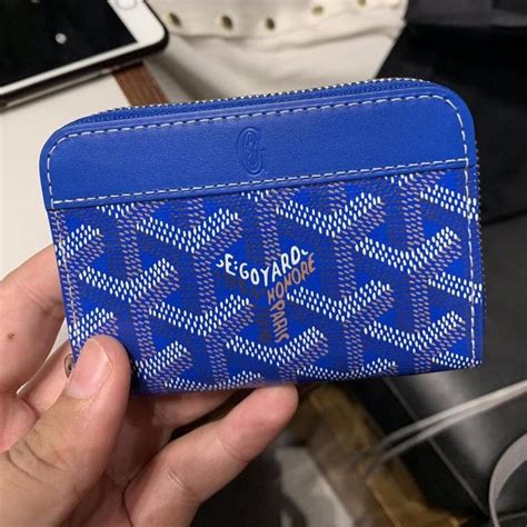 maison goyard wallet|goyard zipper wallet.